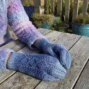 Hand dyed gloves - L image 2