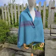 Two Sisters Tweed Shawl Lambswool - 1 2 image 5