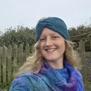 Hand Knitted merino headband image 2