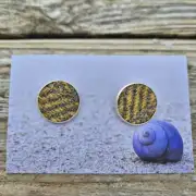 Harris tweed cufflinks image 1