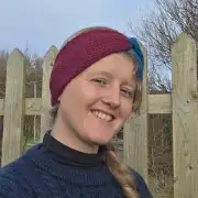 Hand Knitted cashmere & lambswool headband image 3