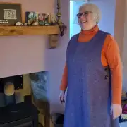 Bespoke Harris Tweed shift dress image 4