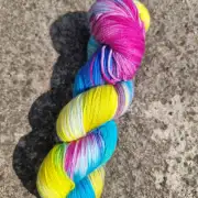 Hand-Dyed Yarn: 100% Merino, 4 ply image 1