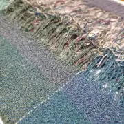 Textile Wall Art - 'tying-in' image 3