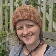 Hand Knitted hand dyed teeswater hat image 4