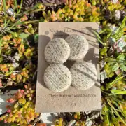 Three Sisters Tweed Buttons image 1