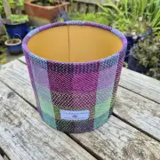 Three Sisters Tweed Luxury Lampshade - aurora image 1