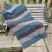 Gotland x hebridean tweed throw image 1