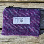 Two Sisters Tweed Zip Purse image 1
