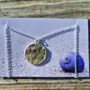 Two Sisters Tweed necklace image 1