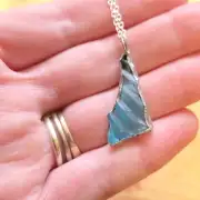 Sea Glass Necklace ultra rare colours image 4