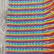 Textile Wall Art - 'tying-in' image 2