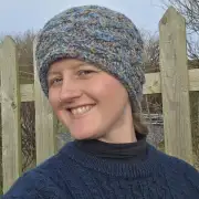 Hand Knitted wool blend headband/cowl image 6