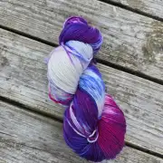 Hand-Dyed Yarn: 100% Merino, 4 ply image 2