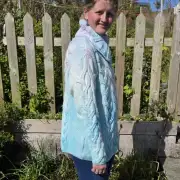 Hand dyed heritage wool jumper XXL image 4