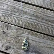 Ceramic Necklace seaweed tangle image 2
