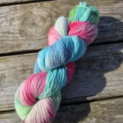 Hand-Dyed Yarn: Bluefaced Leicester,  4 ply image 1
