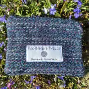 Two Sisters Tweed Zip Purse image 1