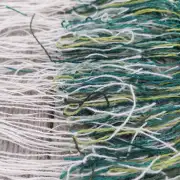 Textile Wall Art - 'tying-in' image 4