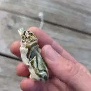 Ceramic Necklace seaweed tangle image 6