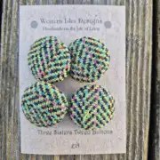 Three Sisters Tweed Buttons - 2 2 image 1
