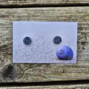 Harris tweed stud earrings image 1