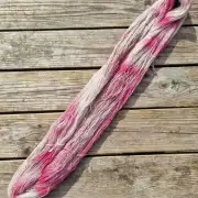 Hand-Dyed Yarn: Baby Alpaca and mulberry silk, lace image 3