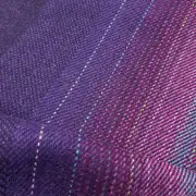 Two Sisters Tweed Fabric - Plain Purple Aurora image 5
