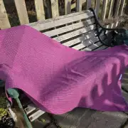 Two Sisters Tweed Throw Lambswool image 2