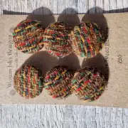 Three Sisters Tweed Buttons - 3 5 image 1
