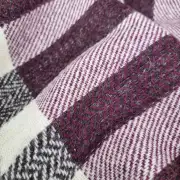 Gotland x Hebridean and Merino tweed throw image 9