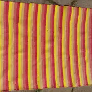 Handwoven pure cotton rug image 3
