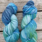 Hand-Dyed Yarn: 100% Merino, aran x2 image 2