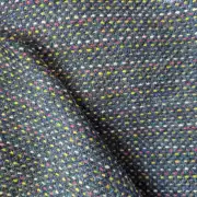 Two Sisters Tweed Fabric - navy retreat2 image 1