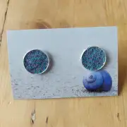 Harris tweed cufflinks - 1 image 1
