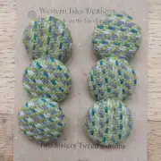 Three Sisters Tweed Buttons image 1