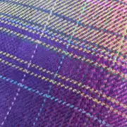 Two Sisters Tweed Fabric - Purple Aurora image 11