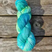 Hand-Dyed Yarn: 75% Merino, 25% silk, 4ply image 1
