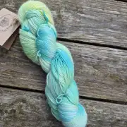 Hand-Dyed Yarn: Baby Alpaca, 4 ply - 3 2 image 1