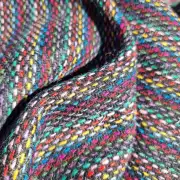 Two Sisters Tweed Fabric - fireworks from 0.25m image 1