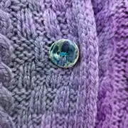 Hand dyed merino wool cardigan image 9