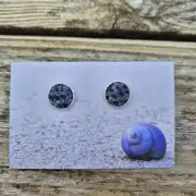 Two Sisters Tweed stud earrings image 1