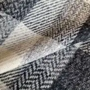 Two Sisters Tweed Fabric - winter check image 12