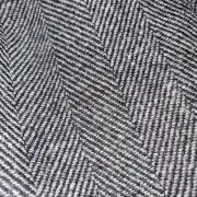 Two Sisters Tweed Fabric - Hebridean Rocks slightly darker than light grey grey image 3