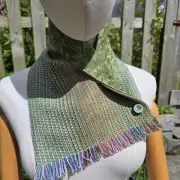 Two Sisters lambswool Tweed neck warmer - 3 image 1