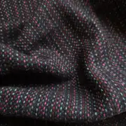 Two Sisters Tweed Fabric - navy retreat image 3