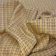 Two Sisters Tweed Fabric - autumn yellow image 1