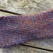 Hand Knitted merino blend headband image 6