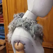 Felted wool collar - gotland image 5