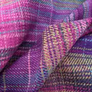 Two Sisters Tweed Fabric - Purple Aurora image 1
